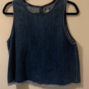 Cute denim tank by aerie!